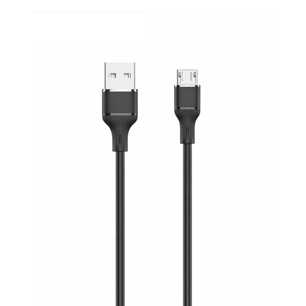 Logilink Usb To Micro Silicone Fast Charging Data Cable 1m Black